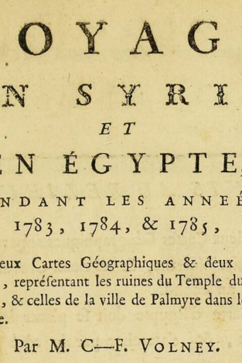 Ep. 3: Volney’s Turkish plague